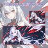 imageRedragon EISA P047L Anime Gaming Mouse Pad  Smooth Lycra Surface AntiSlip Rubber Base SpillResistant Durable 5mm Thick Design 35 x 16 inches BlackBlack