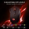 imageRedragon M921 MMO Gaming Mouse 12400 DPI High Precision Wired RGB Mice w18 Programmable Buttons 12 Side Macro Keys Software Supports for PC Laptop