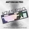imageRedragon K745 PRO Wireless Gasket RGB Gaming Keyboard 108 Keys Mechanical Keyboard wExtra 4 Hotkeys HotSwap SouthFacing LED Socket 5Layer Noise Dampening Round PBT Keycaps Mint Mambo SwitchAbyssal Blue