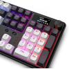imageRedragon K745 PRO Wireless Gasket RGB Gaming Keyboard 108 Keys Mechanical Keyboard wExtra 4 Hotkeys HotSwap SouthFacing LED Socket 5Layer Noise Dampening Round PBT Keycaps Mint Mambo SwitchAbyssal Blue K761