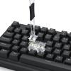 imageRedragon K745 PRO Wireless Gasket RGB Gaming Keyboard 108 Keys Mechanical Keyboard wExtra 4 Hotkeys HotSwap SouthFacing LED Socket 5Layer Noise Dampening Round PBT Keycaps Mint Mambo SwitchEssential Black
