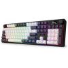 imageRedragon K745 PRO Wireless Gasket RGB Gaming Keyboard 108 Keys Mechanical Keyboard wExtra 4 Hotkeys HotSwap SouthFacing LED Socket 5Layer Noise Dampening Round PBT Keycaps Mint Mambo SwitchAbyssal Blue K761