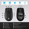 image:imageRedragon BM4162 Wireless Mouse DualMode 24GHzBT Mouse Lightweight Floating Button Design Silent Click 5 Adjustable DPI up to 4000 Ergonomic Compact Mouse for Mac amp Windows