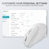 image:imageRedragon BM4195 AI Smart Wireless Mouse 24G amp BT Computer Office Mouse Translate amp Voice Typing 5 DPI Adjustable Ergonomic Design Long Battery Life for LaptopDesktopPC WhiteWhite