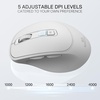 image:imageRedragon BM4195 AI Smart Wireless Mouse 24G amp BT Computer Office Mouse Translate amp Voice Typing 5 DPI Adjustable Ergonomic Design Long Battery Life for LaptopDesktopPC WhiteWhite