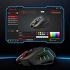 image:imageRedragon M690 MAX Wireless Gaming Mouse TriMode RGB Mice w 7 Macro Buttons 12800 DPI 400mAh Rechargeable Mouse for PCMacLaptopM690 MAX