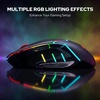 image:imageRedragon M690 MAX Wireless Gaming Mouse TriMode RGB Mice w 7 Macro Buttons 12800 DPI 400mAh Rechargeable Mouse for PCMacLaptopM690 MAX