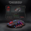 image:imageRedragon M690 MAX Wireless Gaming Mouse TriMode RGB Mice w 7 Macro Buttons 12800 DPI 400mAh Rechargeable Mouse for PCMacLaptopM690 PRO Black
