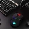 image:imageRedragon M690 MAX Wireless Gaming Mouse TriMode RGB Mice w 7 Macro Buttons 12800 DPI 400mAh Rechargeable Mouse for PCMacLaptopM690 PRO Black