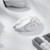 image:imageRedragon M690 MAX Wireless Gaming Mouse TriMode RGB Mice w 7 Macro Buttons 12800 DPI 400mAh Rechargeable Mouse for PCMacLaptopM690 PRO White