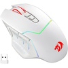 image:imageRedragon M690 MAX Wireless Gaming Mouse TriMode RGB Mice w 7 Macro Buttons 12800 DPI 400mAh Rechargeable Mouse for PCMacLaptopM690 PRO White