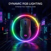 image:imageRedragon M730 PRO Wireless RGB Gaming Mouse 3Mode Lightweight Optical Mouse with 5 Programmable Buttons 10000 DPI Software Supports DIY Keybinds for PC Computer Windows Mac Laptop BlackWireless