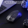 image:imageRedragon M730 PRO Wireless RGB Gaming Mouse 3Mode Lightweight Optical Mouse with 5 Programmable Buttons 10000 DPI Software Supports DIY Keybinds for PC Computer Windows Mac Laptop BlackWired