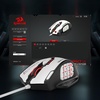image:imageRedragon M913 MAX Wireless Gaming Mouse 26000 DPI MMO Optical Mouse with 16 Programmable Buttons BT amp 24G Wireless Software Supports DIY KeybindsBlack  White