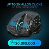 image:imageRedragon M913 MAX Wireless Gaming Mouse 26000 DPI MMO Optical Mouse with 16 Programmable Buttons BT amp 24G Wireless Software Supports DIY KeybindsBlack