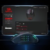 image:imageRedragon M913 MAX Wireless Gaming Mouse 26000 DPI MMO Optical Mouse with 16 Programmable Buttons BT amp 24G Wireless Software Supports DIY KeybindsBlack