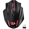 image:imageRedragon M913 MAX Wireless Gaming Mouse 26000 DPI MMO Optical Mouse with 16 Programmable Buttons BT amp 24G Wireless Software Supports DIY KeybindsBlack