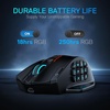 image:imageRedragon M913 MAX Wireless Gaming Mouse 26000 DPI MMO Optical Mouse with 16 Programmable Buttons BT amp 24G Wireless Software Supports DIY KeybindsBlack