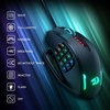 image:imageRedragon M913 MAX Wireless Gaming Mouse 26000 DPI MMO Optical Mouse with 16 Programmable Buttons BT amp 24G Wireless Software Supports DIY KeybindsBlack