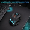 image:imageRedragon M913 MAX Wireless Gaming Mouse 26000 DPI MMO Optical Mouse with 16 Programmable Buttons BT amp 24G Wireless Software Supports DIY KeybindsBlack