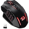 image:imageRedragon M913 MAX Wireless Gaming Mouse 26000 DPI MMO Optical Mouse with 16 Programmable Buttons BT amp 24G Wireless Software Supports DIY KeybindsBlack