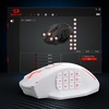image:imageRedragon M913 MAX Wireless Gaming Mouse 26000 DPI MMO Optical Mouse with 16 Programmable Buttons BT amp 24G Wireless Software Supports DIY KeybindsWhite