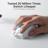 image:imageRedragon M913 MAX Wireless Gaming Mouse 26000 DPI MMO Optical Mouse with 16 Programmable Buttons BT amp 24G Wireless Software Supports DIY KeybindsWhite