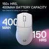 image:imageRedragon M916 Plus Carbon Fiber TriMode Gaming Mouse 49G UltraLight 45K DPI Mouse wErgonomic Natural Grip Build Full Programmable Buttons Software Supports DIY Keybinds amp DPIWhite