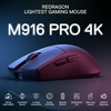 image:imageRedragon M916 Plus Carbon Fiber TriMode Gaming Mouse 49G UltraLight 45K DPI Mouse wErgonomic Natural Grip Build Full Programmable Buttons Software Supports DIY Keybinds amp DPIBlack