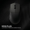 image:imageRedragon M916 Plus Carbon Fiber TriMode Gaming Mouse 49G UltraLight 45K DPI Mouse wErgonomic Natural Grip Build Full Programmable Buttons Software Supports DIY Keybinds amp DPICarbon Fiber