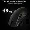 image:imageRedragon M916 Plus Carbon Fiber TriMode Gaming Mouse 49G UltraLight 45K DPI Mouse wErgonomic Natural Grip Build Full Programmable Buttons Software Supports DIY Keybinds amp DPICarbon Fiber