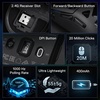 image:imageRedragon M997 Magnesium Alloy Wireless Gaming Mouse TriMode BT amp 24GHz Ultra Lightweight Ergonomic Mouse 1000Hz Rechargeable for PC Laptop Starlight Black
