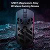 image:imageRedragon M997 Magnesium Alloy Wireless Gaming Mouse TriMode BT amp 24GHz Ultra Lightweight Ergonomic Mouse 1000Hz Rechargeable for PC Laptop Starlight Black