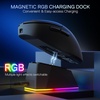 image:imageRedragon M999 Wireless Gaming Mouse TriMode Mouse with RGB Magnetic Charging Dock 45000 DPI MAX Adjustable 4 Programmable Buttons Ergonomic Design for PC Laptop MacM998