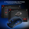 image:imageRedragon M999 Wireless Gaming Mouse TriMode Mouse with RGB Magnetic Charging Dock 45000 DPI MAX Adjustable 4 Programmable Buttons Ergonomic Design for PC Laptop MacM998