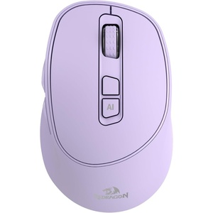 image:imageRedragon BM4195 AI Smart Wireless Mouse 24G amp BT Computer Office Mouse Translate amp Voice Typing 5 DPI Adjustable Ergonomic Design Long Battery Life for LaptopDesktopPC WhitePurple