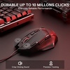 image:imageRedragon M619 RGB Gaming Mouse 12800 DPI Wired Optical Mouse with 8 Programmable Buttons amp Ergonomic Natural Grip Build Software Supports DIY Keybinds