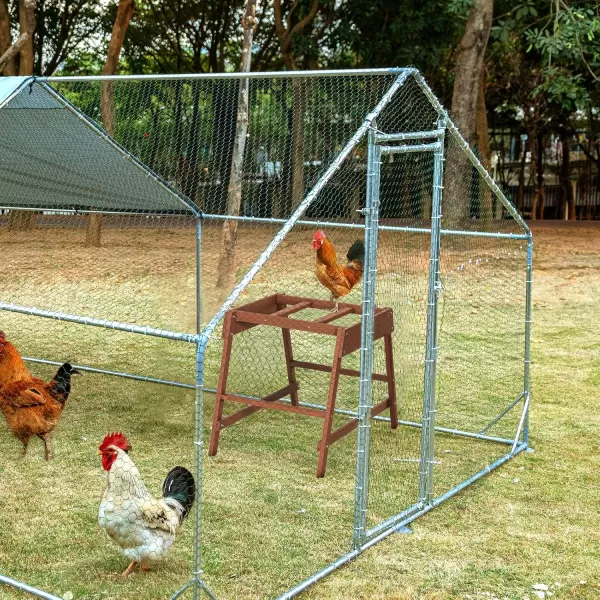 PETSFIT Chicken Perch for Coop with Multiple Chicken Perches Chicken Toys for Pets Health ampamp Happy Chicken Roosting Bars Fit for 46 Chicks28L x 40W x 30H