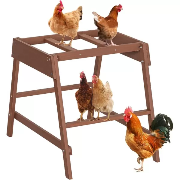 PETSFIT Chicken Perch for Coop with Multiple Chicken Perches Chicken Toys for Pets Health ampamp Happy Chicken Roosting Bars Fit for 46 Chicks28L x 40W x 30H