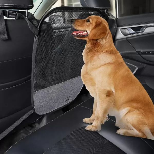 Petsfit Dog Car Barrier Vehicle Pet Barrier Backseat Mesh Dog Car Divider Net with Adjusting Rope and Hook Suitable for SUV Pickup and Small CarMedium