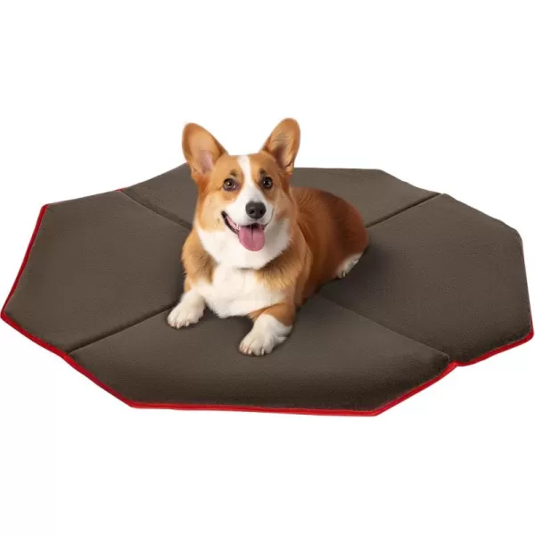 Petsfit Dog Playpen Mat Waterproof Washable DoubleSided Foldable 429quot Dia Thick Octagon Absorbent LeakProof Reusable Training Pad Floor Couch Protector Large354Diax1H