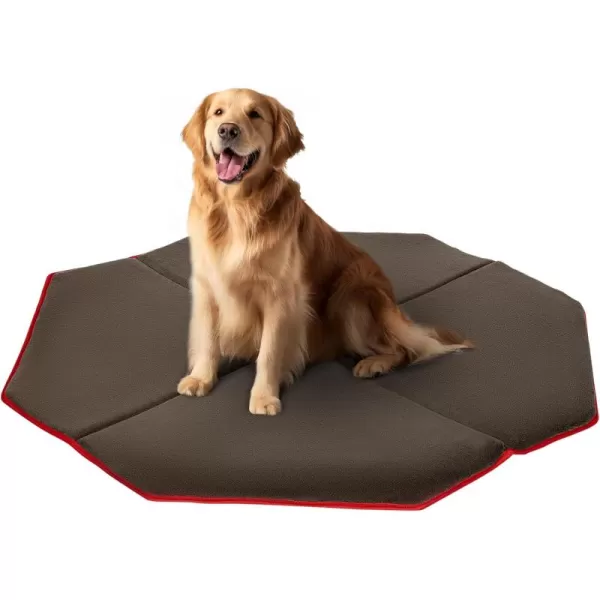 Petsfit Dog Playpen Mat Waterproof Washable DoubleSided Foldable 429quot Dia Thick Octagon Absorbent LeakProof Reusable Training Pad Floor Couch Protector Large429Diax1H