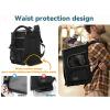 imagePETSFIT Dog Carrier Backpack with Upgraded Waist Protection Design Cat Backpacks for Carrying CatsDogsPuppies Up to 22 Pounds Designed for Hiking Camping Traveling GreyBBlack