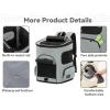 imagePETSFIT Dog Carrier Backpack with Upgraded Waist Protection Design Cat Backpacks for Carrying CatsDogsPuppies Up to 22 Pounds Designed for Hiking Camping Traveling GreyBGrey
