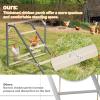 imagePETSFIT Chicken Perch for CoopSolid Wood and Rustproof Iron Roosting Bar with Swing  Ideal for Backyard Poultry Chicken Coops and FarmsEasy to Assemble and CleanSolid