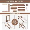 imagePETSFIT Chicken Perch for Pets Healthy and Happy4 Chicken Roosting Bars with Swing Fit for 810 ChickensIdeal for Backyard CoopsFarmsEasy to Assemble and Clean