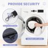 imagePetsfit Airline Approved Pet Carrier for Small Cats 165x86x11 TSA Approved Carrier with Removable DualSided Padding 2Way Placement  Fits Under Most Airplane Seats Escape Proof GrayNavywith lockable zippers