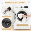 imagePetsfit Airline Approved Pet Carrier for Small Cats 165x86x11 TSA Approved Carrier with Removable DualSided Padding 2Way Placement  Fits Under Most Airplane Seats Escape Proof GrayBlackwith lockable zippers