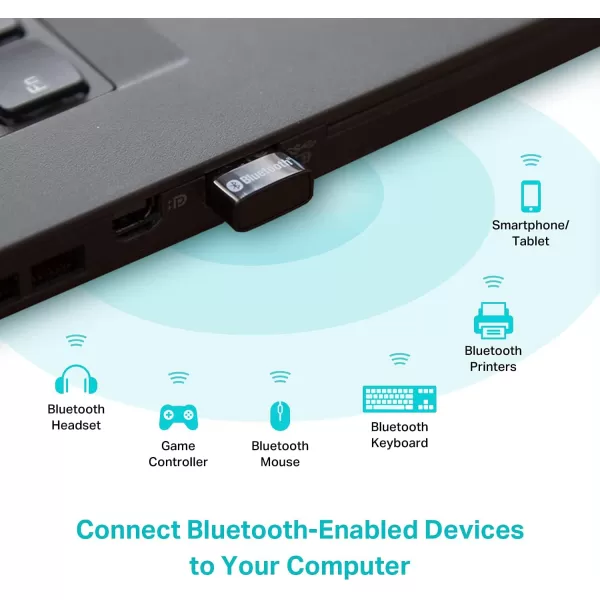 TPLink Nano 2in1 USB Bluetooth WIFi Adapter AC600Archer T2UB Nano Bluetooth 42 with 24G5G Dual Band Wireless Network Adapter for Desktop PC WPA3 Supports Windows 1110 818 7Bluetooth 50  53