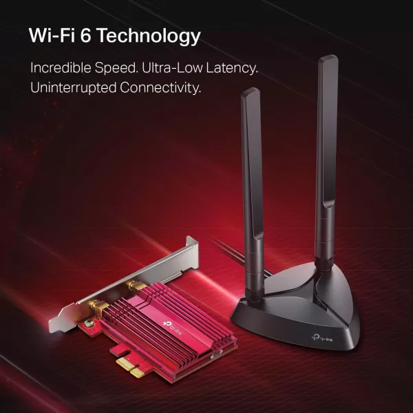 TPLink WiFi 7 BE9300 PCIe WiFi Card for Desktop PCArcher TBE550E TriBand Wireless Adapter Bluetooth 54 Multicolor Status LED Supports AMDIntel Motherboard Not Compatible with Windows 10AX3000